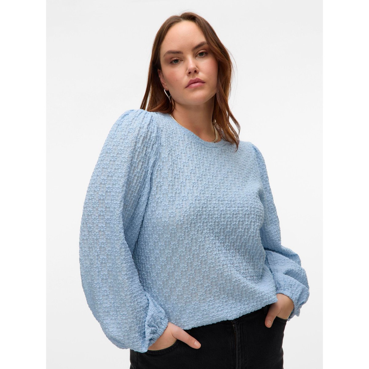 Blouse cashmere blue, VERO MODA