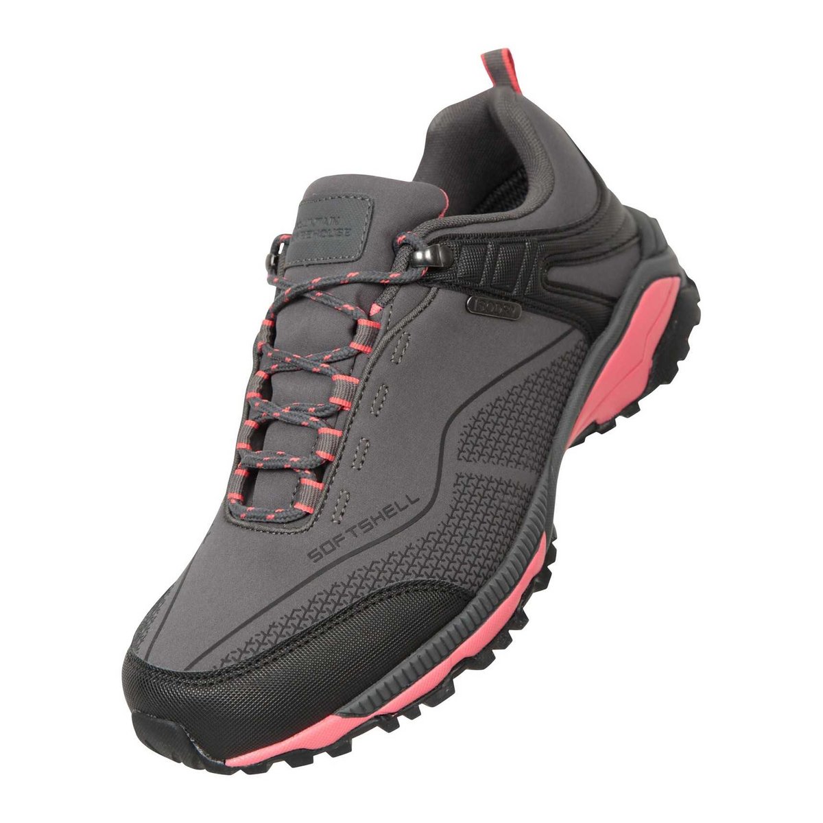 Baskets de course COLLIE gris, MOUNTAIN WAREHOUSE