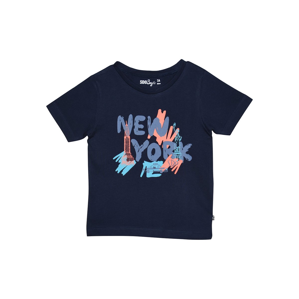 Tee shirt marine emmanuel bleu, SUCRE D'ORGE