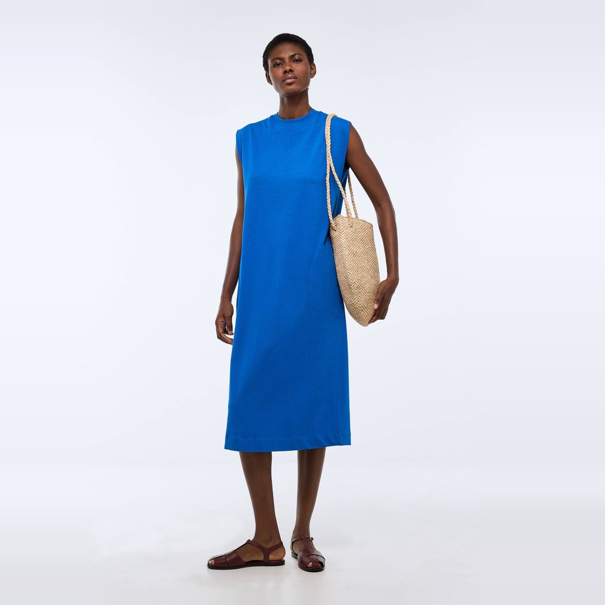 Robe longue sans manches en coton BIO GOTS super sonic, MONOPRIX