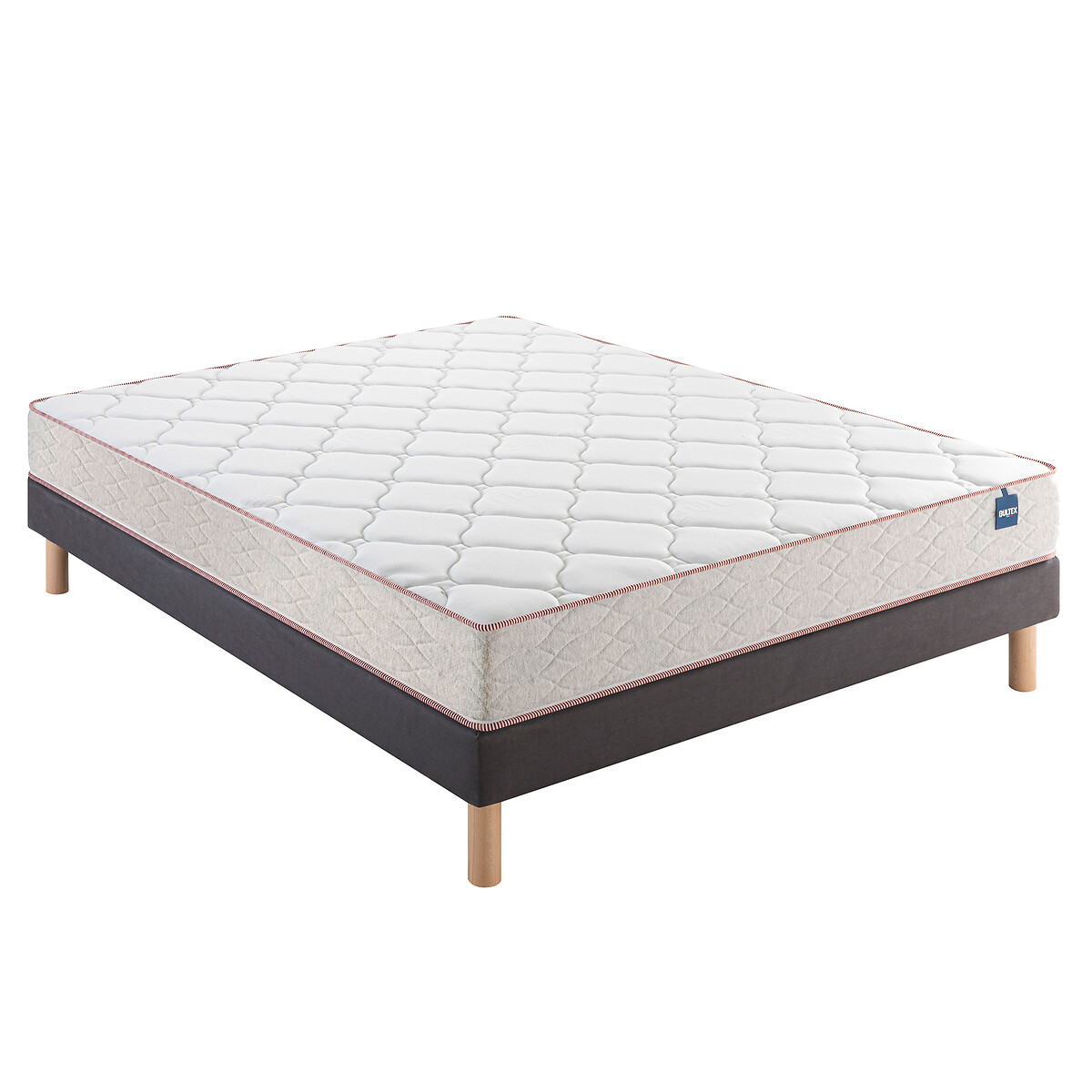 Bultex primo schuimmatras 20 cm, Succès wit/mêleegrijs, BULTEX