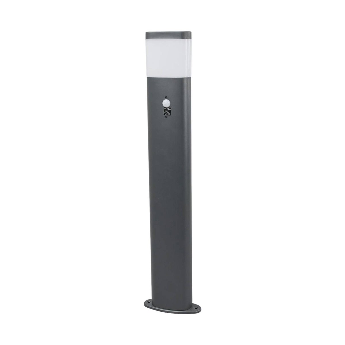 Luminaire extérieur en inox moderneLED anthracite, blanc, LINDBY