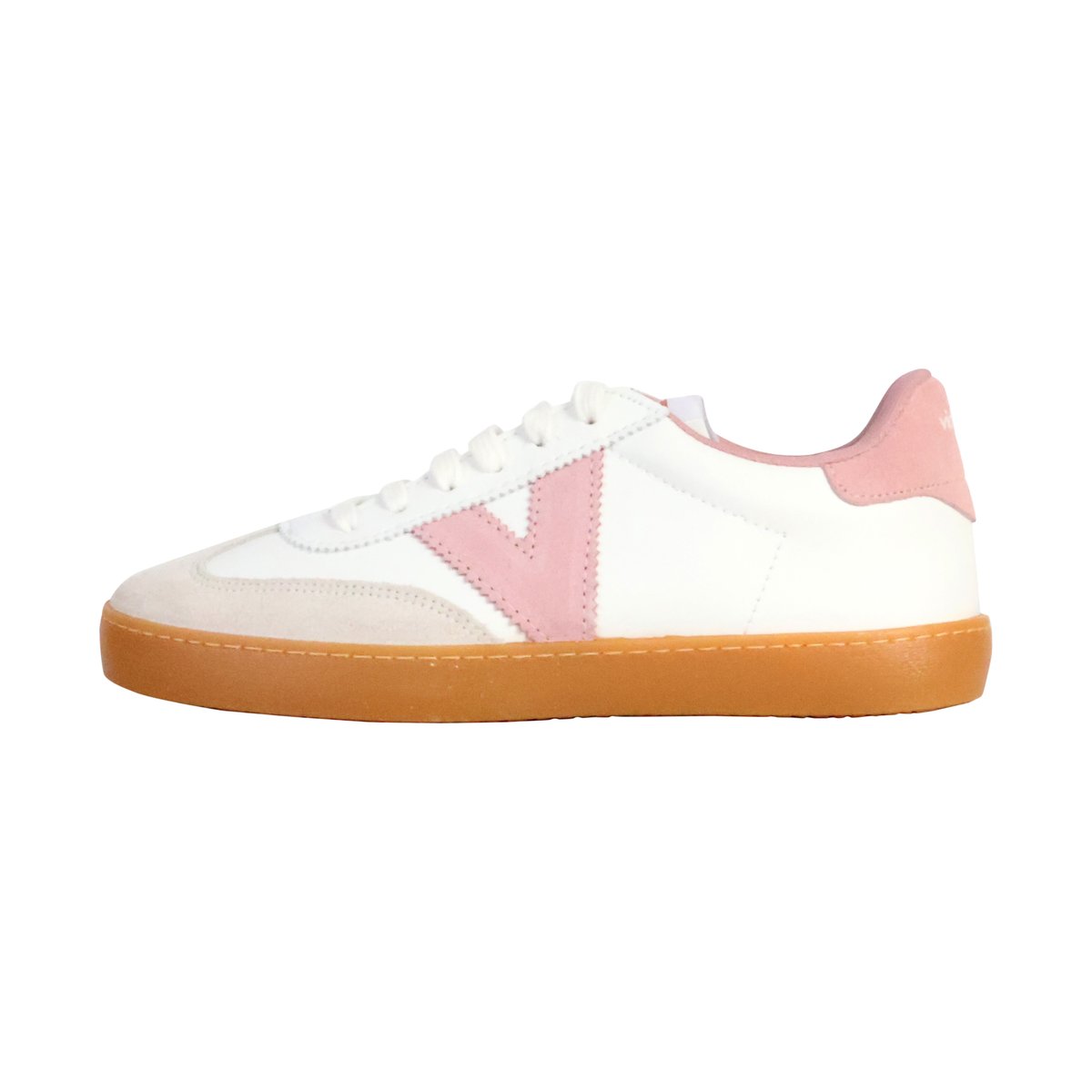 Basket Cuir rosa, VICTORIA