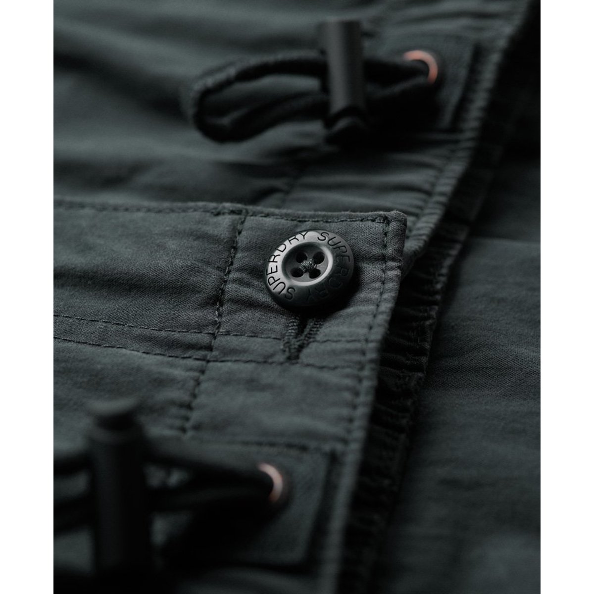 Pantalon Grip Parachute bleu nuit foncé, SUPERDRY