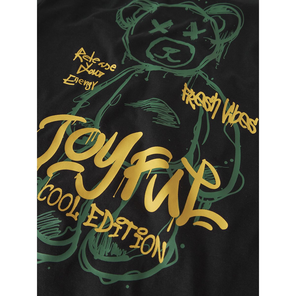 T-shirt manches longues noir, NAME IT