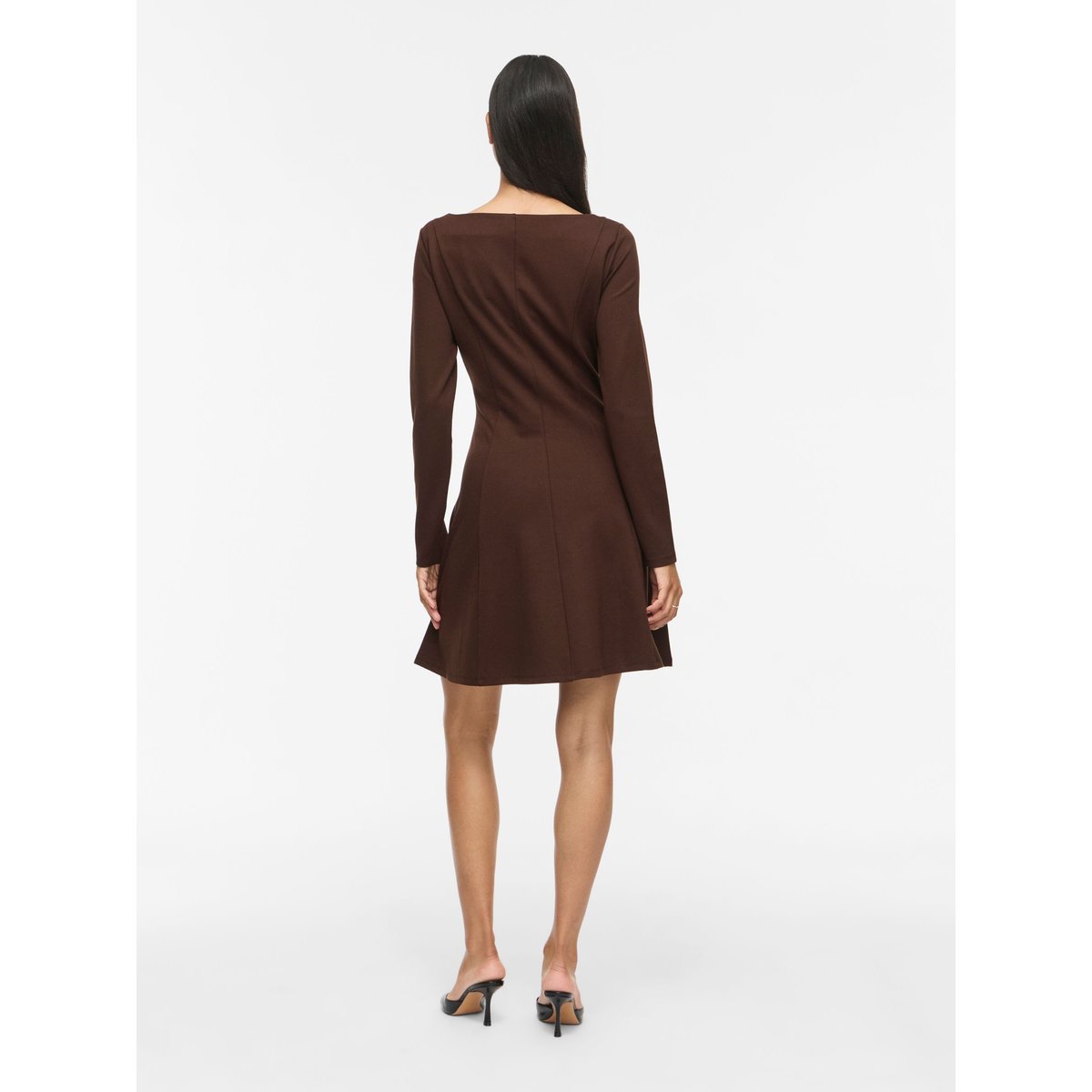 Robe Courte marron - coffee bean1, VILA