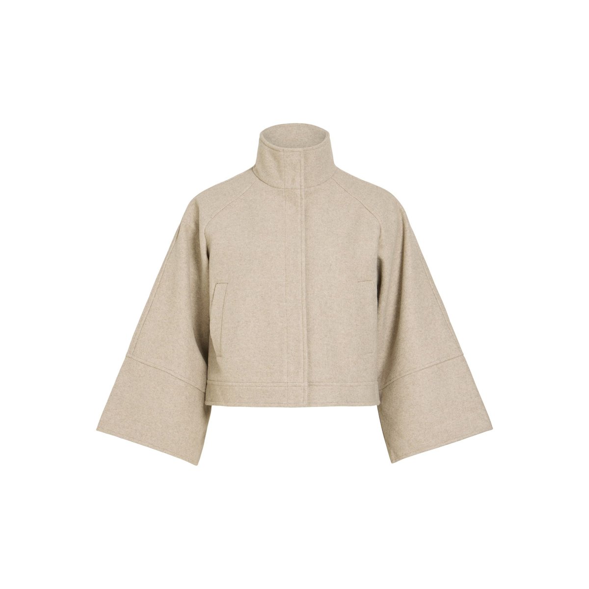 Veste marron - natural melange1, VILA