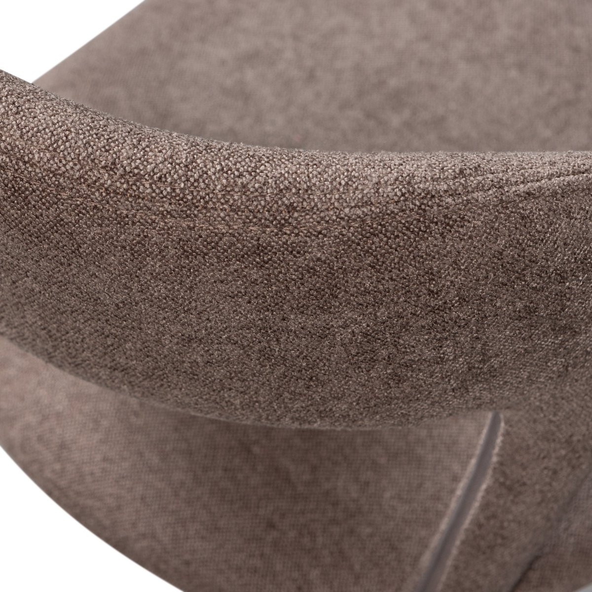 Lot de 2 chaises de table en similicuir NOBLE taupe, WOOOD