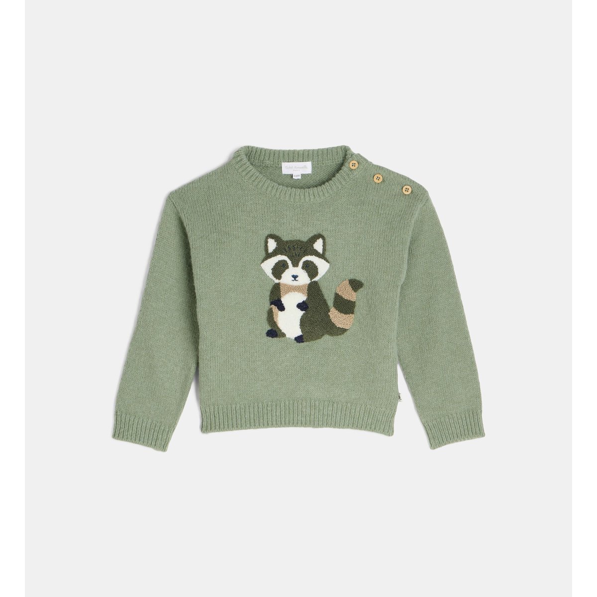 Pull vouan vert, CADET ROUSSELLE