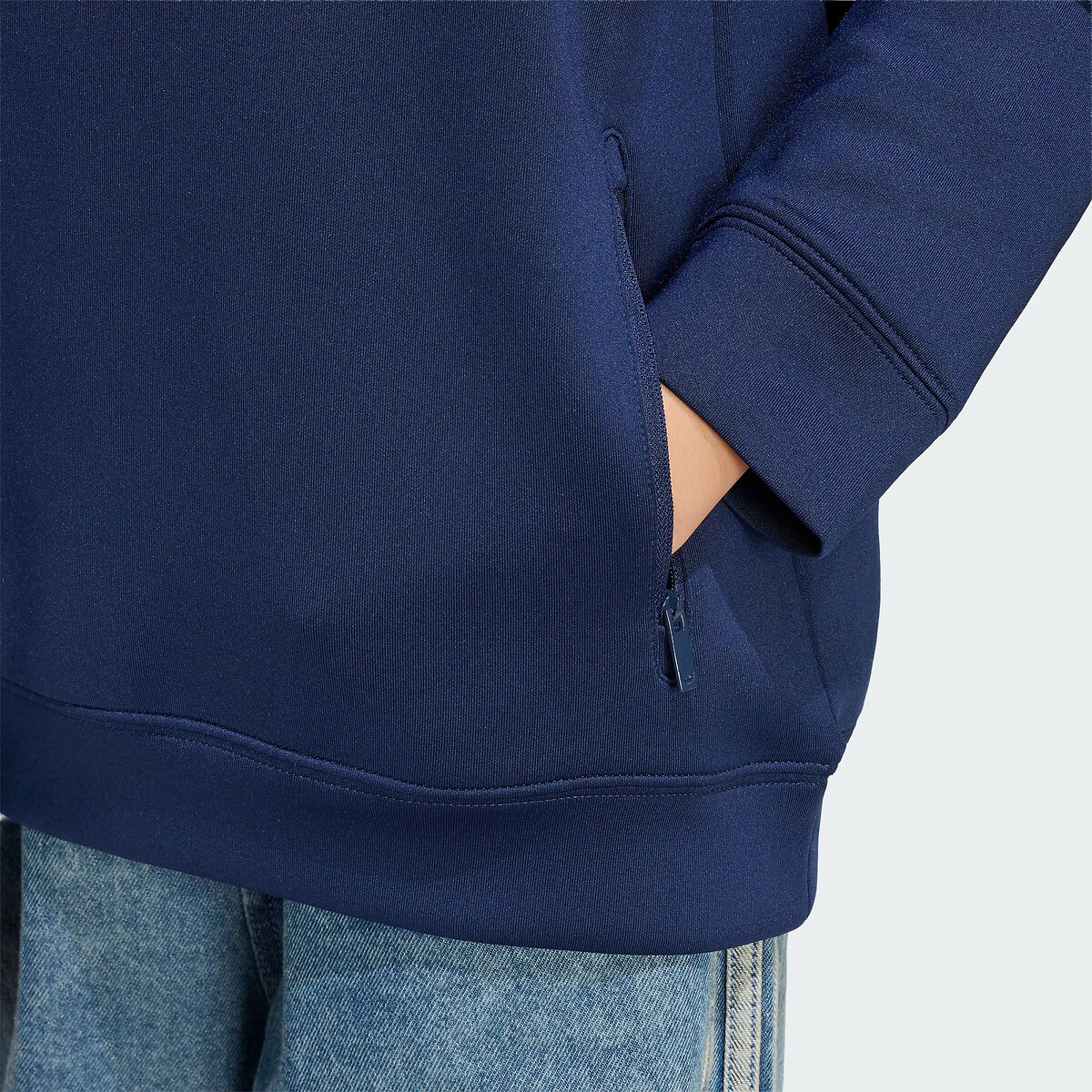 Sweat à capuche, ESSENTIALS bleu marine, adidas Originals