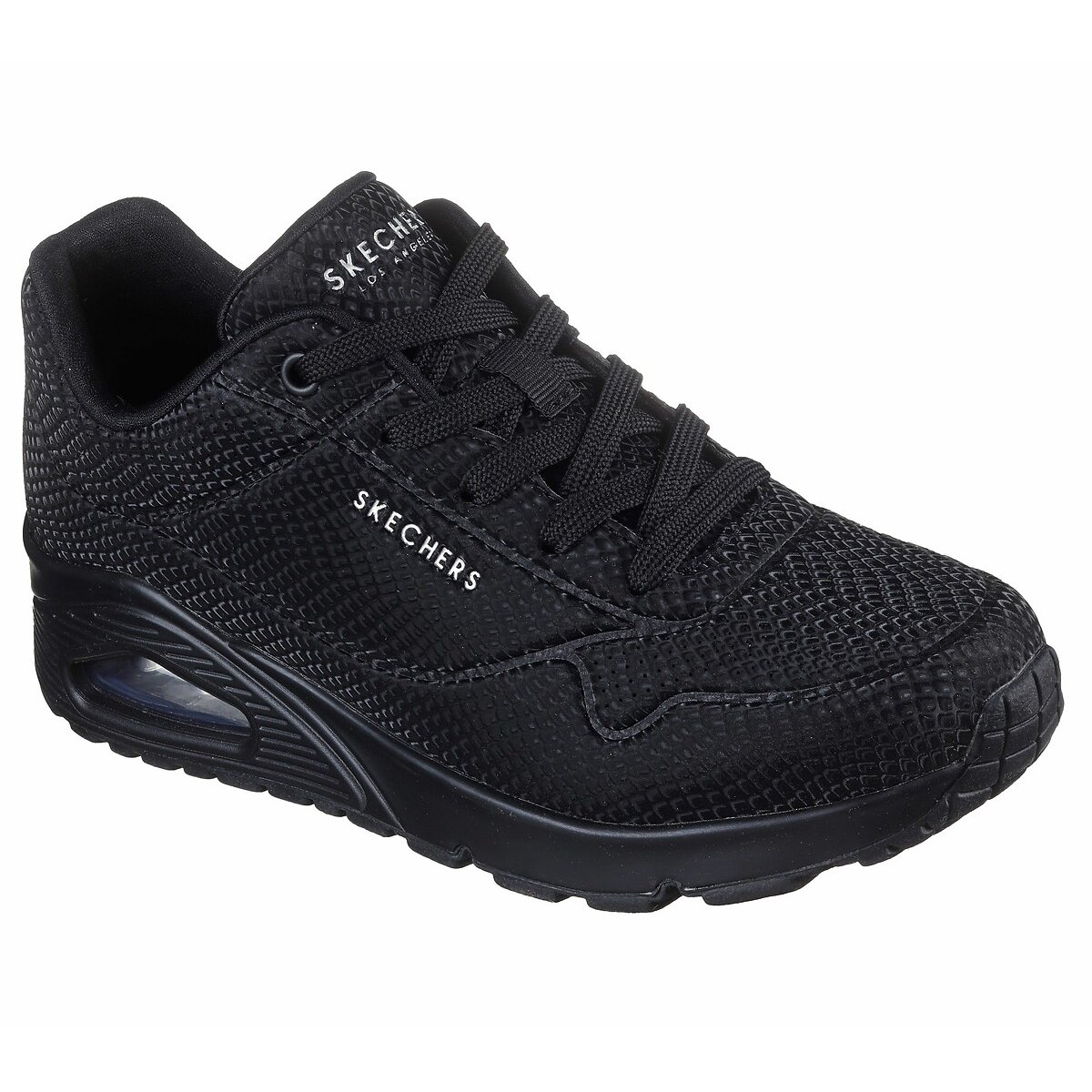 Baskets Uno - Shiny Scale noir, SKECHERS