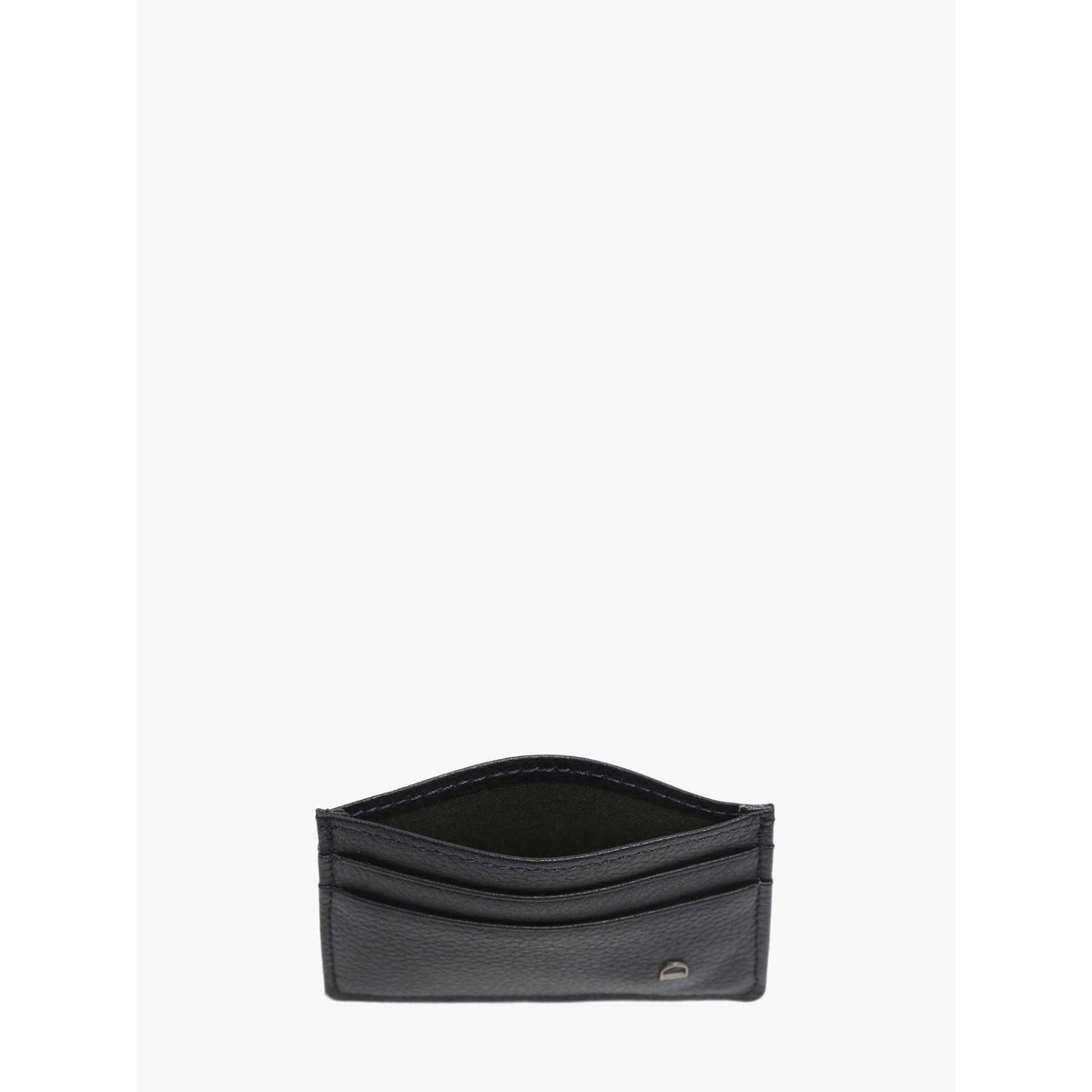 Porte-cartes Madras cuir marine, ETRIER