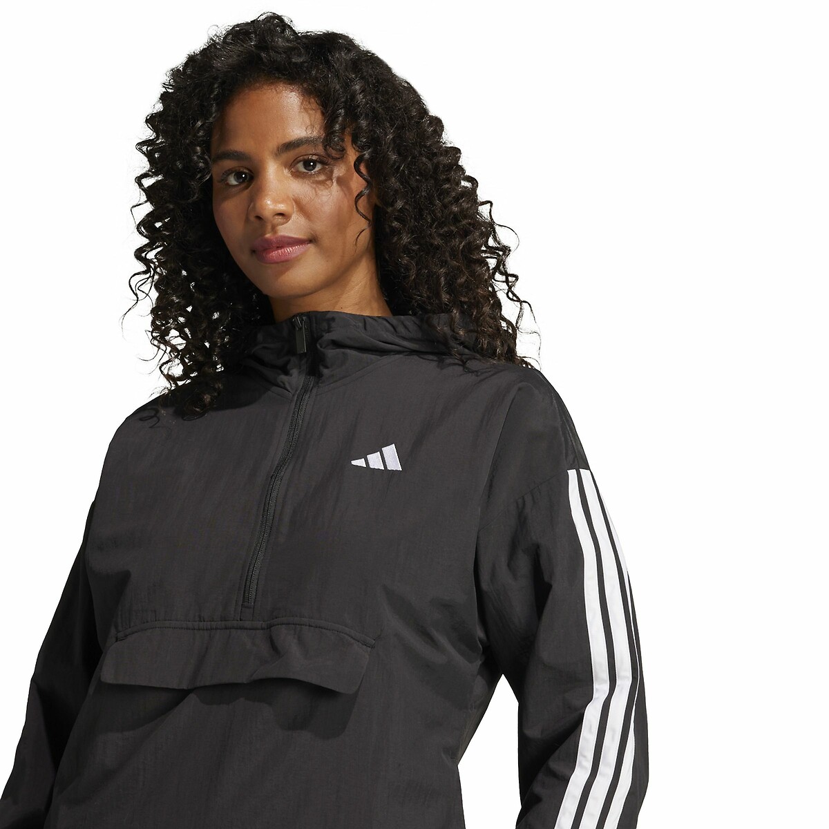 Coupe-vent Woven Essentials 3-Stripes noir, ADIDAS SPORTSWEAR