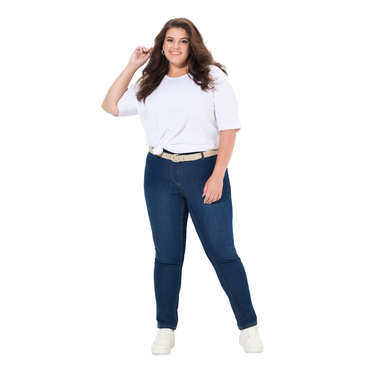 Jegging en denim SIENNA bleu jean, ULLA POPKEN