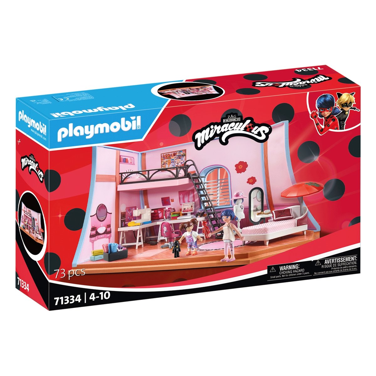 : Chambre de Marinette multicolore, PLAYMOBIL