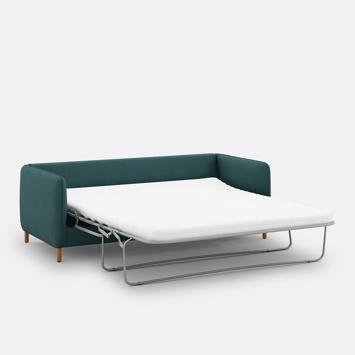 Divano letto cotone/poliestere Loméo verde eucalipto, LA REDOUTE INTERIEURS
