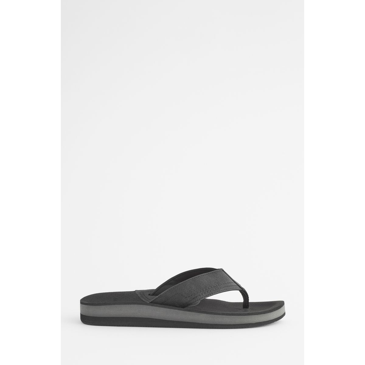 Tongs coupe classique noir, NEXT