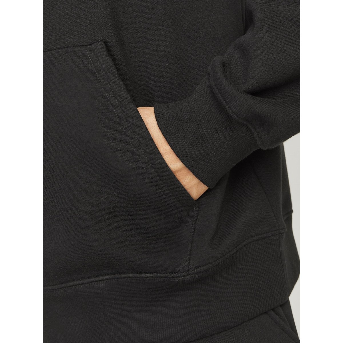 Sweat À Capuche black 1, JACK & JONES