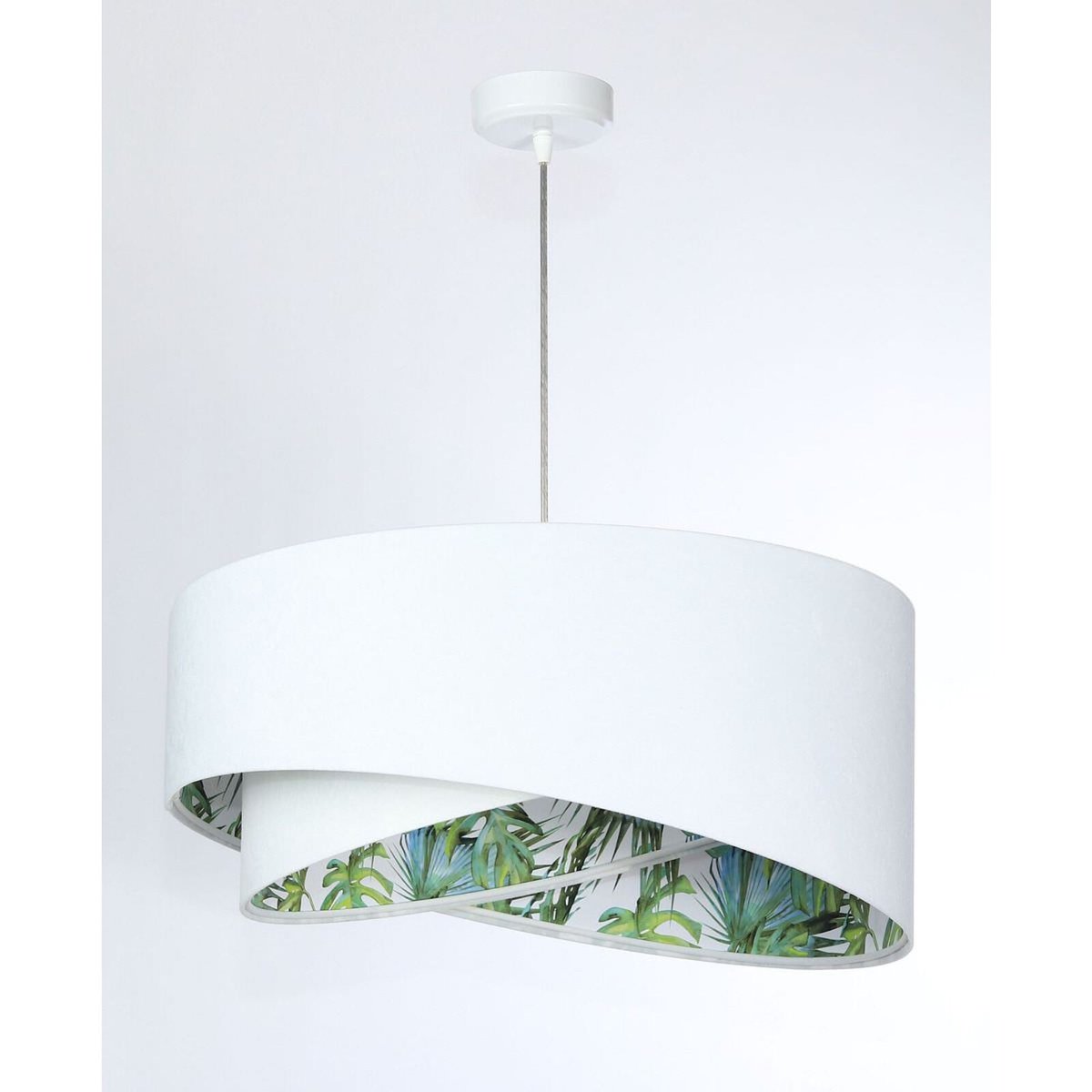Suspension en tissu, ASYMETRIC blanc, BPS KONCEPT