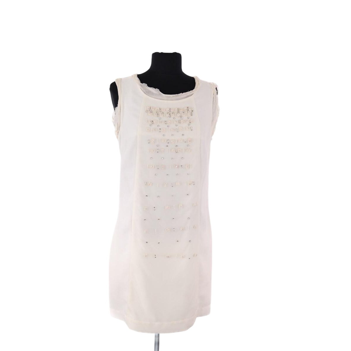 Robe - Très Bon État blanc, SANDRO