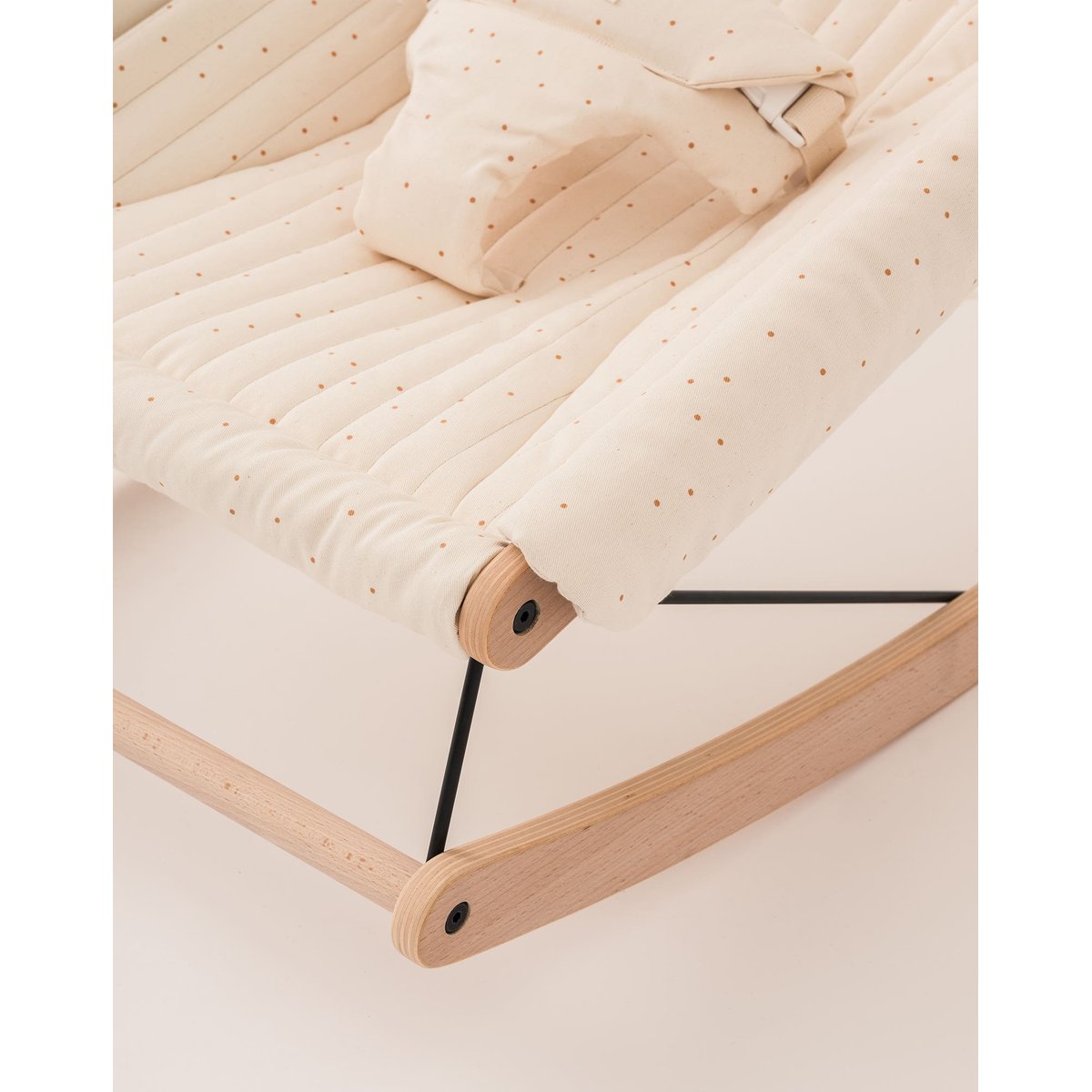 Transat bébé PLAYGROUND pois miel naturel, NOBODINOZ