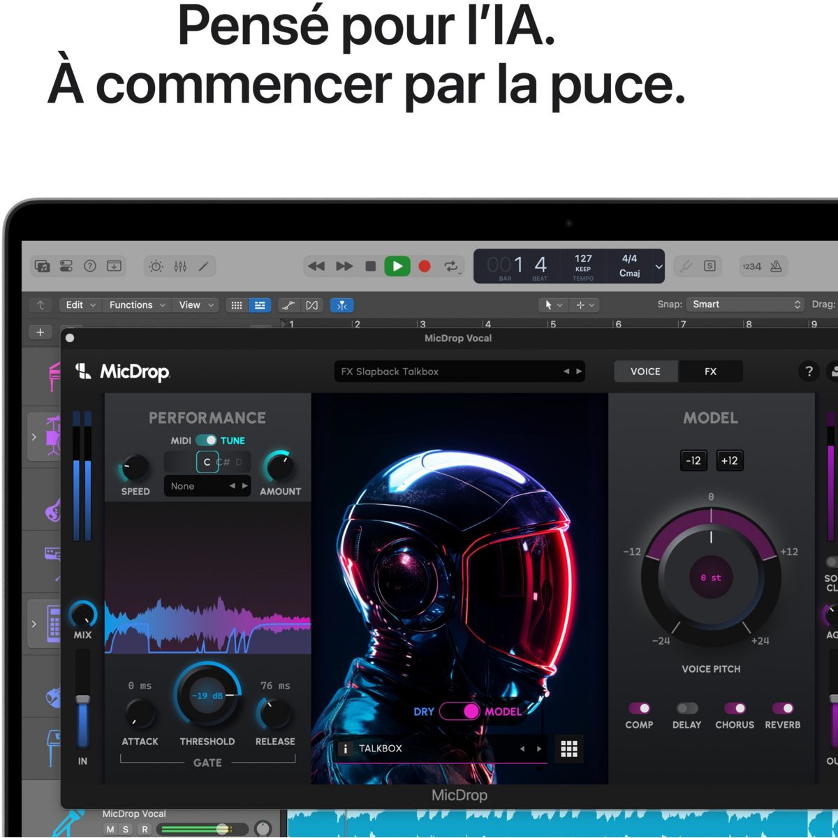 Ordinateur Apple Pro 14" Puce M5 CPU 10 / GPU 10 coeurs Mémoire RAM 16Go Stockage 1To SSD XDR Argent couleur unique, APPLE