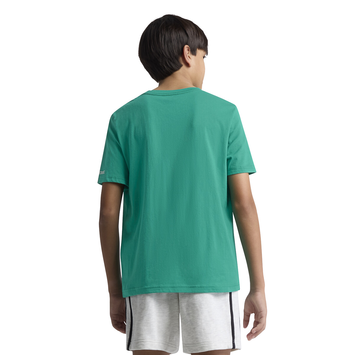Camiseta manga corta, logotipo pecho verde, CONVERSE