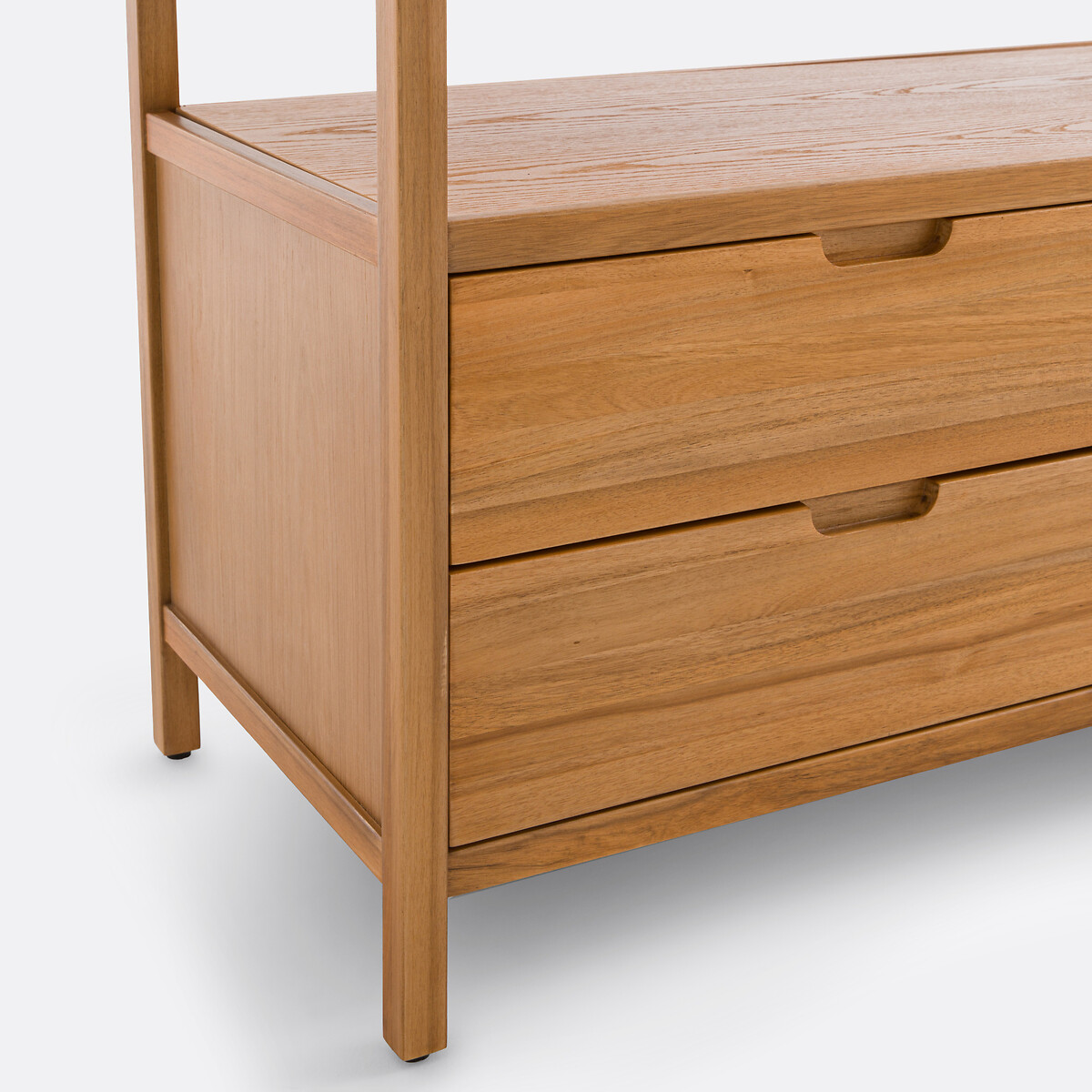 Meuble sous double vasque en acacia L130cm, Cheira acacia, LA REDOUTE INTERIEURS