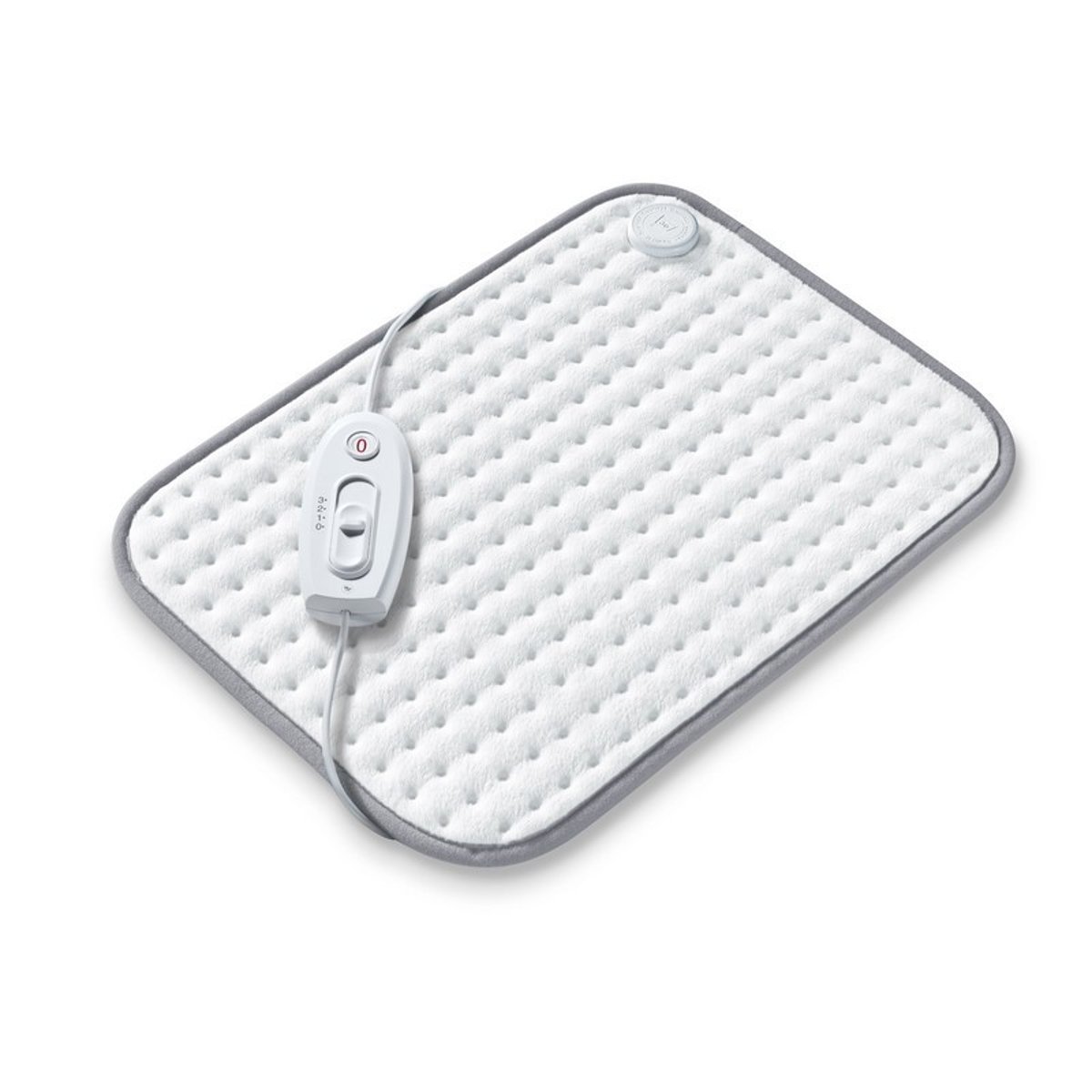 Coussin chauffant avec une surface extra moelleuse blanc, SANITAS