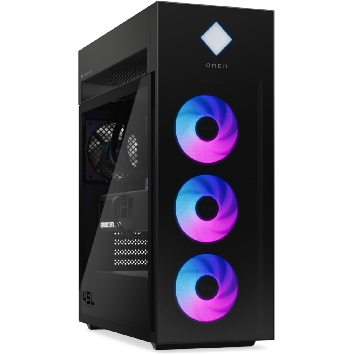 PC Gamer OMEN GT22-3031nf Intel Core Ultra 7 265K Nvidia GeForce RTX 5070 64Go RAM DDR5 SSD 4 To couleur unique, HP