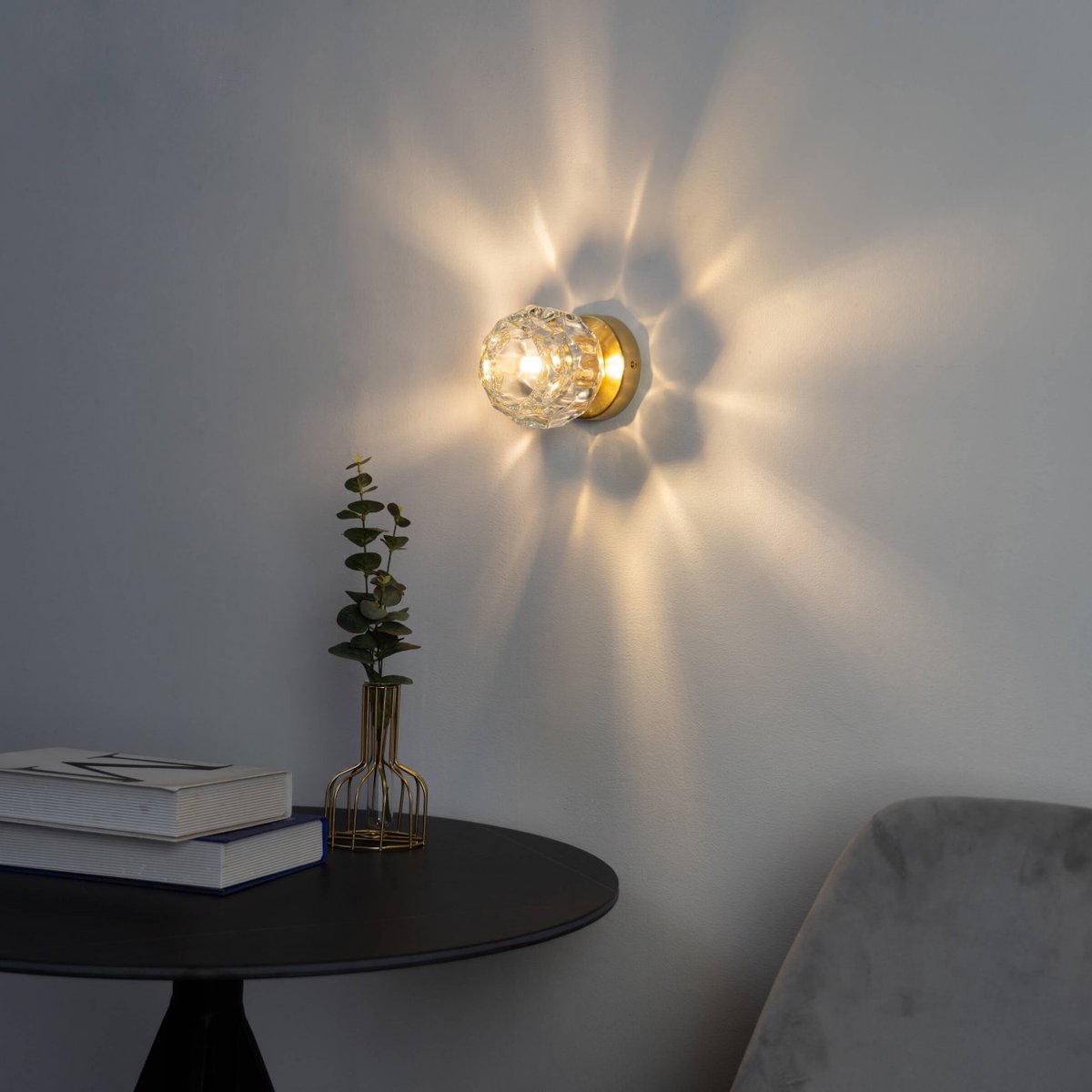 Luminaire polyvalent - VILAMO doré / laiton, KOSILUM