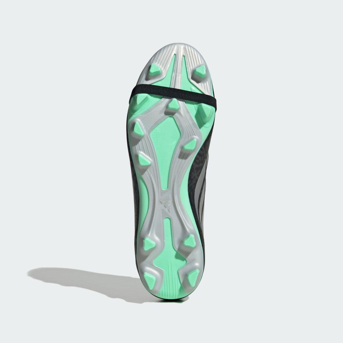 Chaussure De Football Languette Rabattue Predator Club Terrain Souple/Multi-Surfaces core black / silver metallic / pulse mint, adidas Performance
