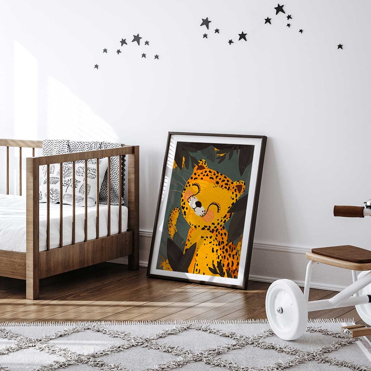 Affiche enfant petit léo affiche seule, HEXOA