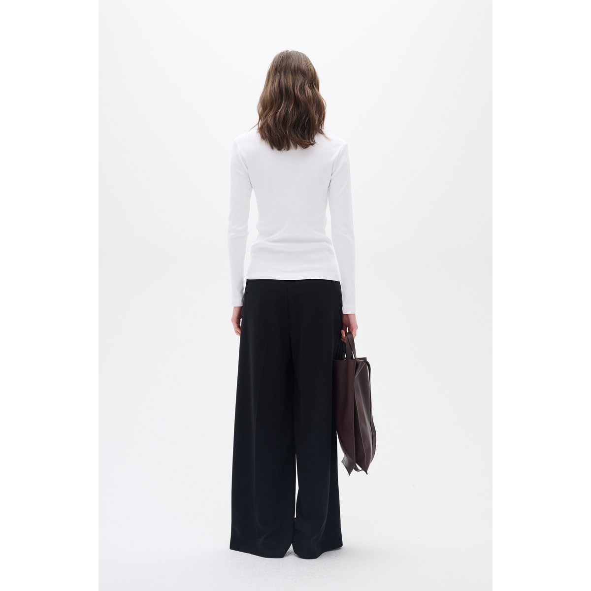 Jersey top blanc pure white, INWEAR