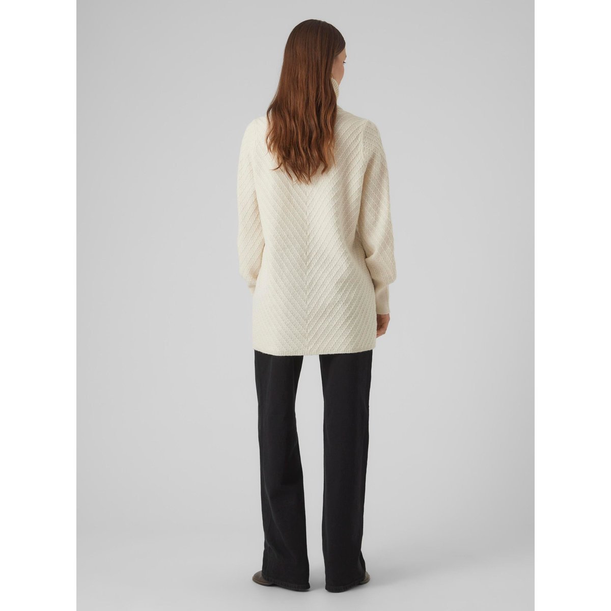 Pull En Maille birch, VERO MODA