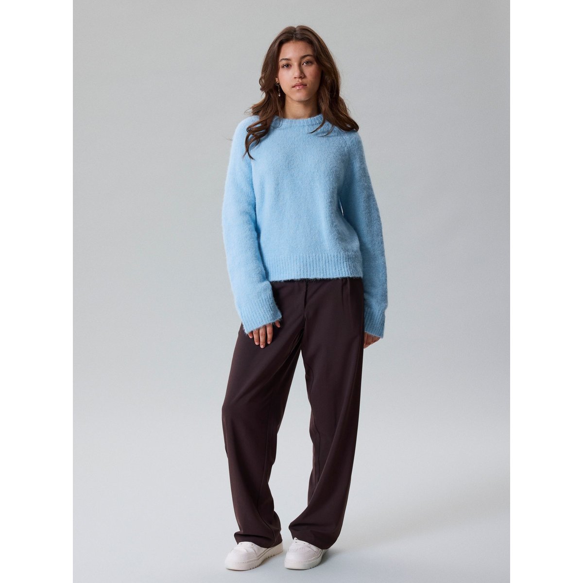 Pull En Maille bleu - ice water1, NAME IT