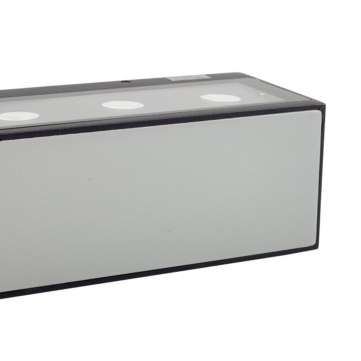 Applique extérieure en aluminium moderneLED noir, LUCANDE