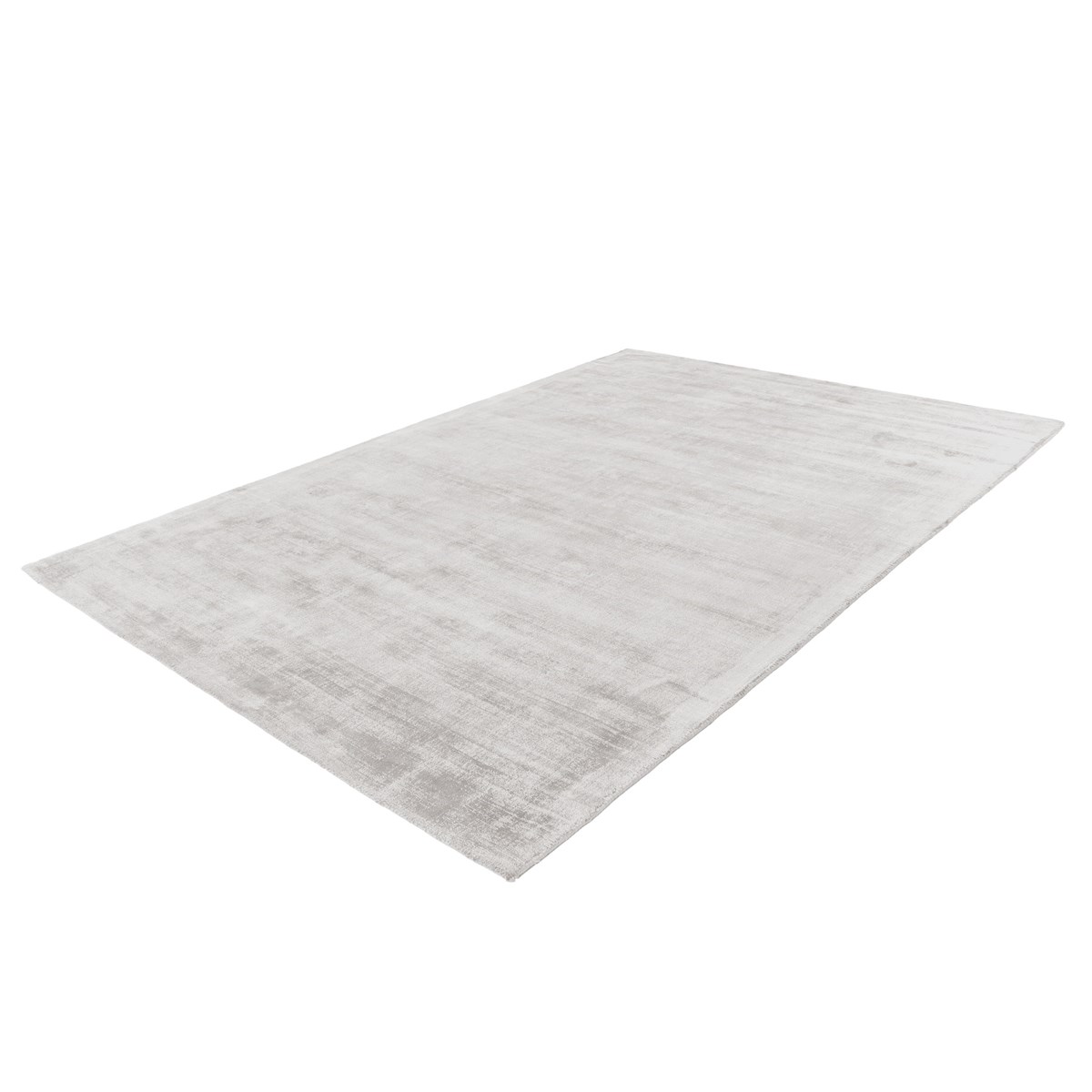 Tapis moderne en soie de bambou UPTOWN argent, NOVATREND