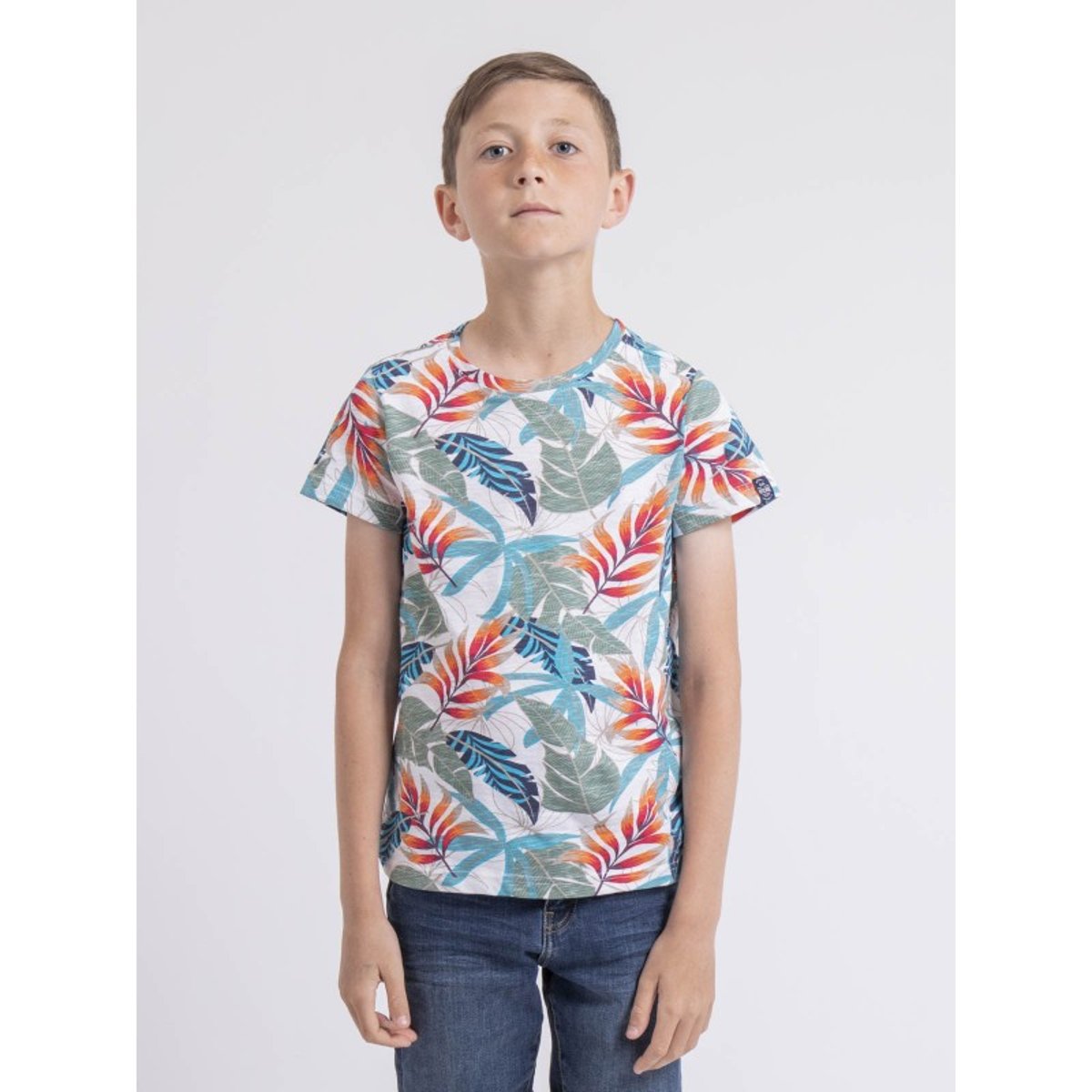 T-shirt Col Rond Nirindo-j bleu, RITCHIE
