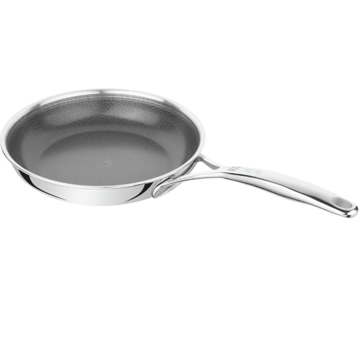 Poêle 24 cm, Inox 18/10, Argent couleur unique, ZWILLING