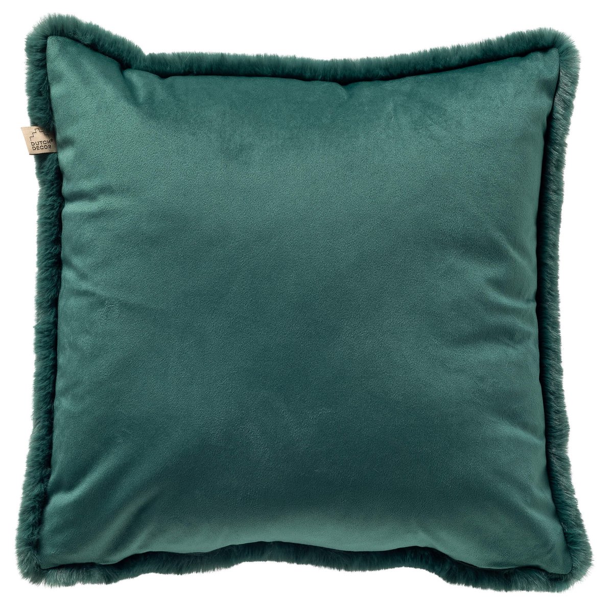 Coussin Zaya vert, DUTCH DECOR