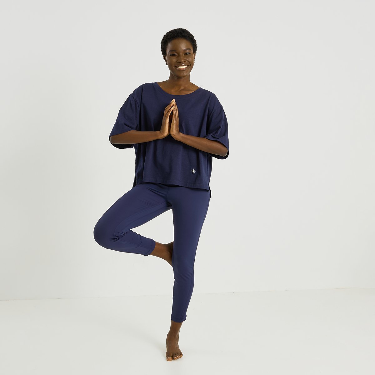 Legging de sport bleu marine, GRAIN DE MALICE