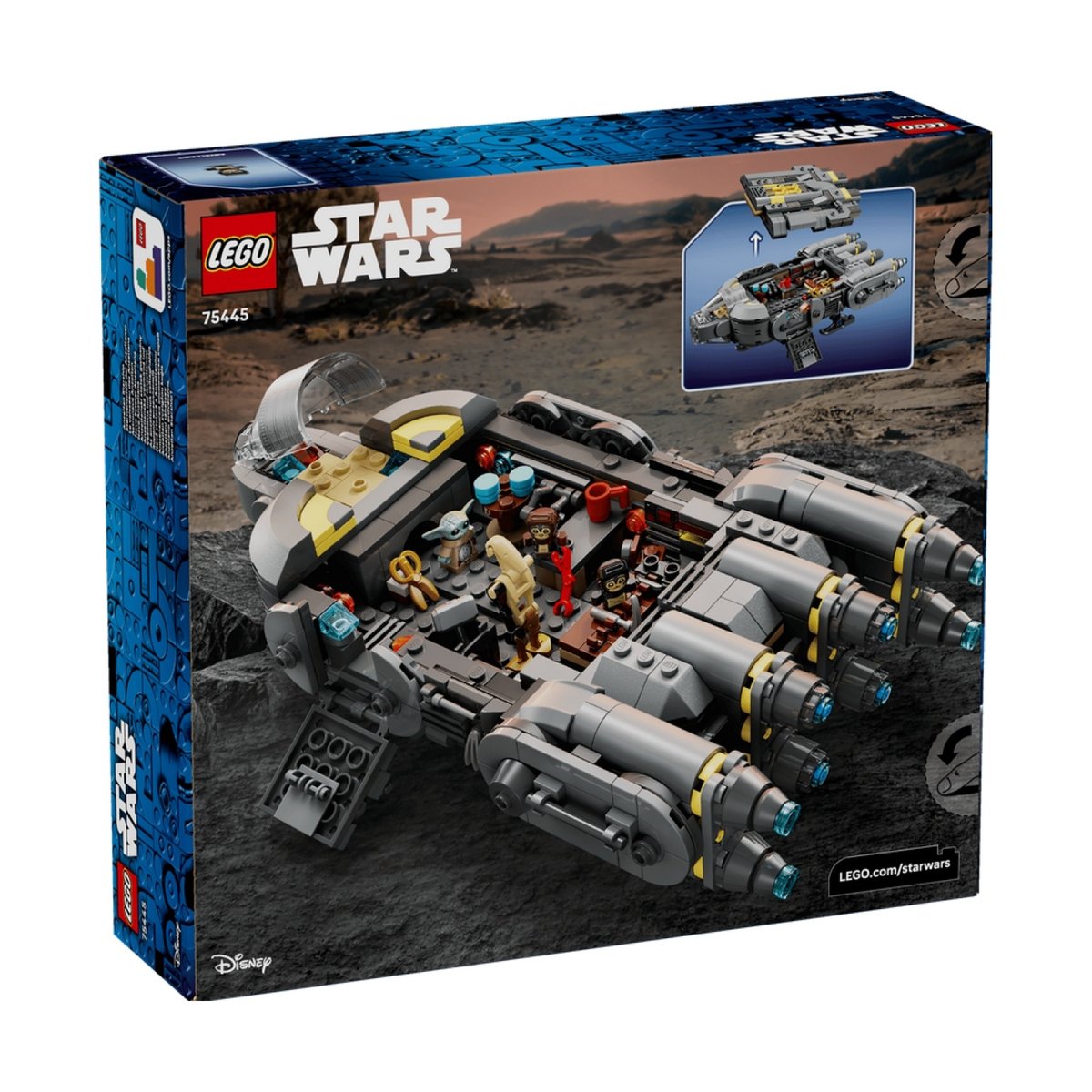 Star Wars Le vaisseau des Anzellans gris, LEGO