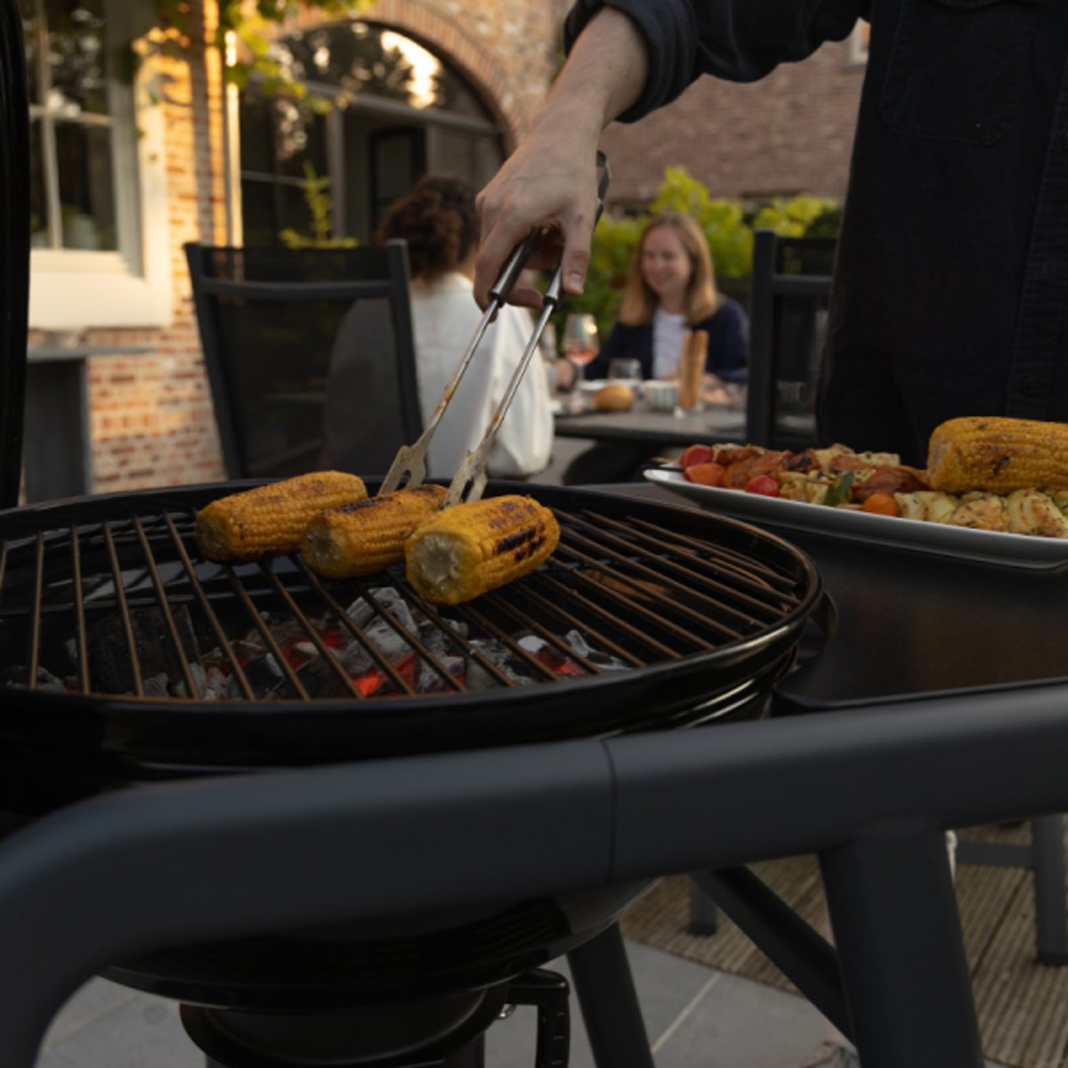Barbecue charbon, TONINO 60 noir, COOK IN GARDEN
