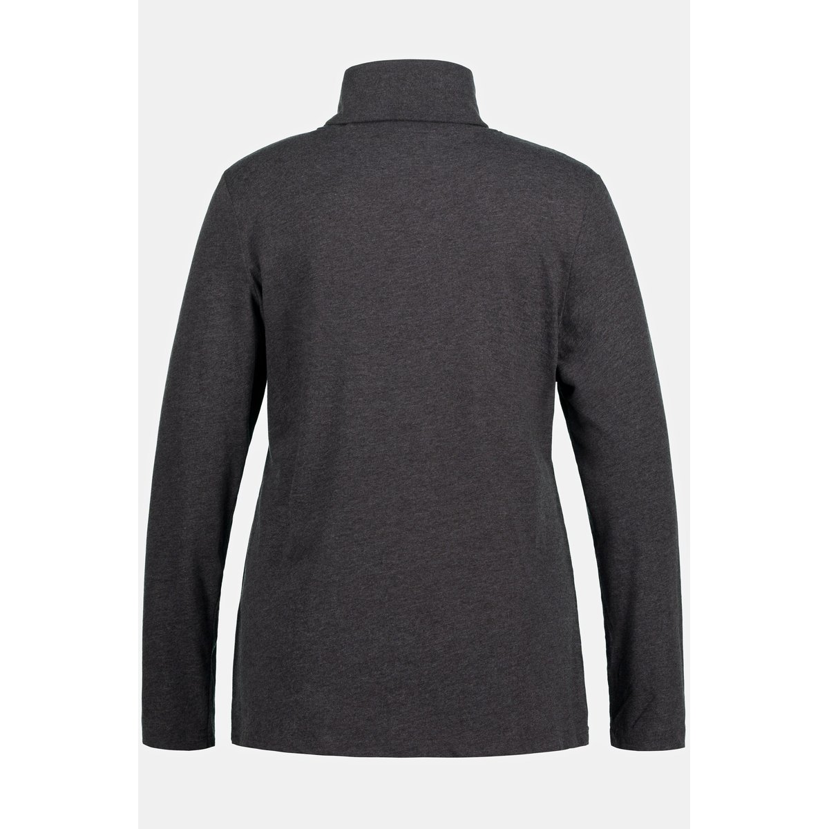 T-shirt coupe Slim Fit chiné anthracite, ULLA POPKEN