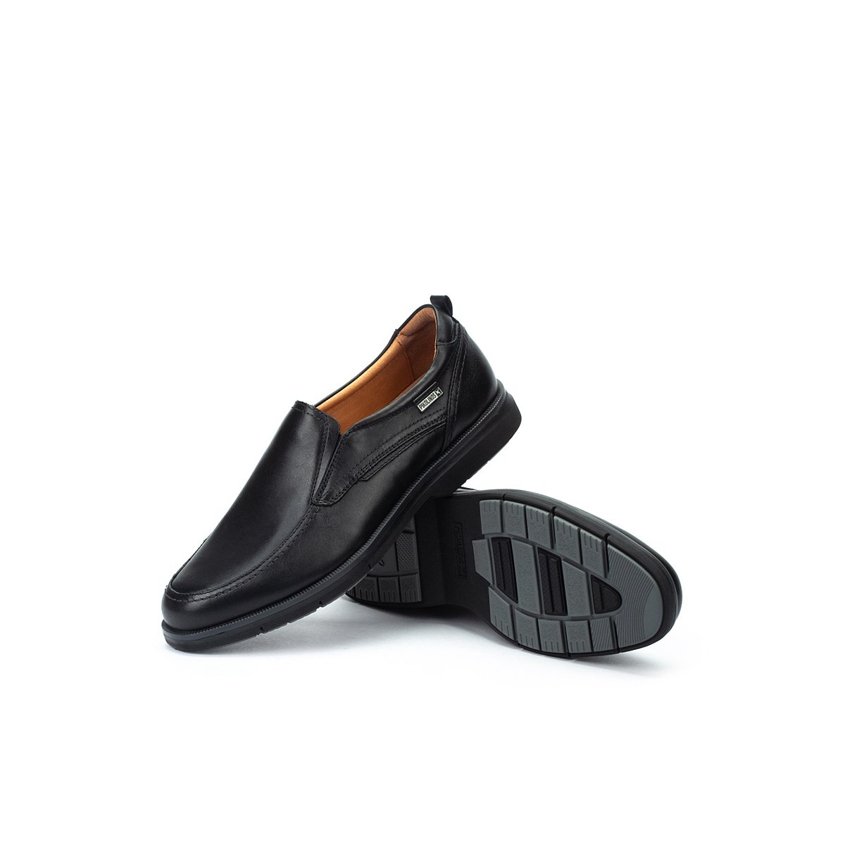 Mocassins cuir Navarra black, PIKOLINOS