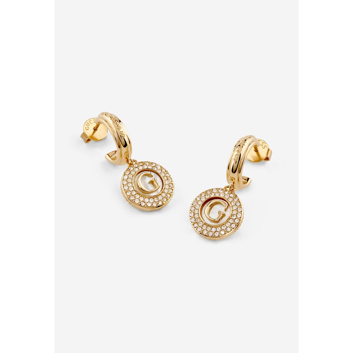 Boucles D'oreilles G Talisman or, GUESS