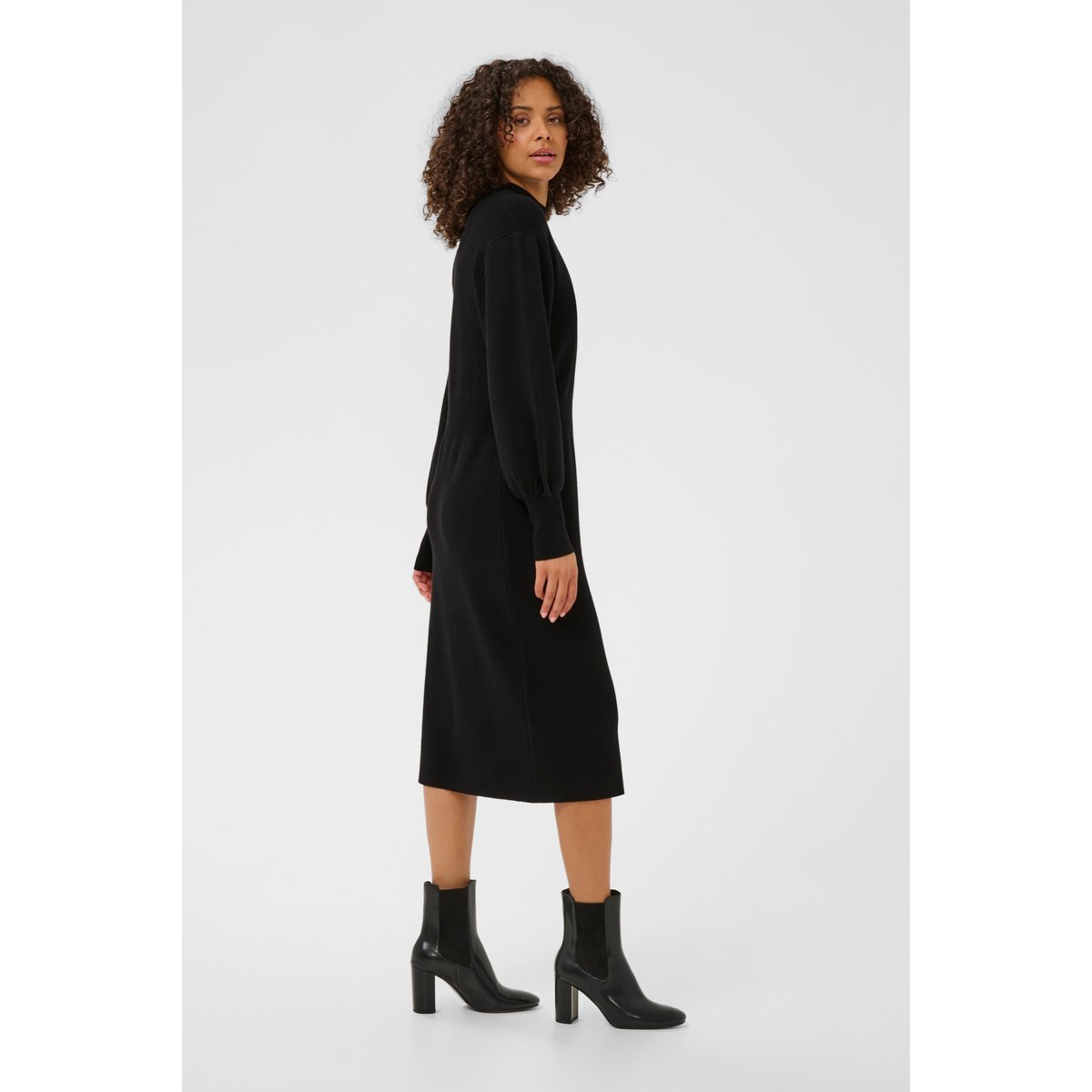 Robe noir black deep, KAFFE