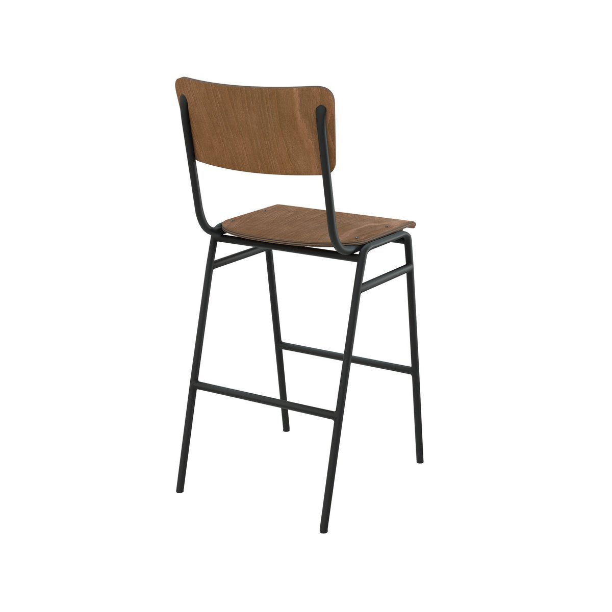 Lot de 2 chaises pour îlot central 66 cm en bois - CLEM bois, MAISON PAVANE