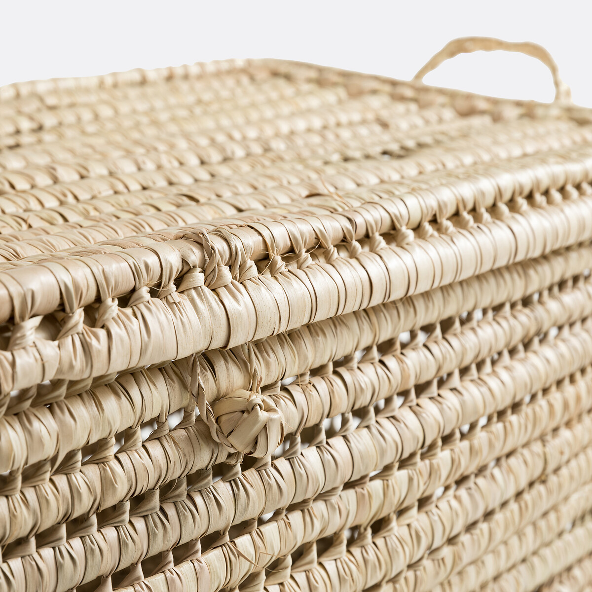 Malle en feuille de palmier, Ghada naturel, LA REDOUTE INTERIEURS